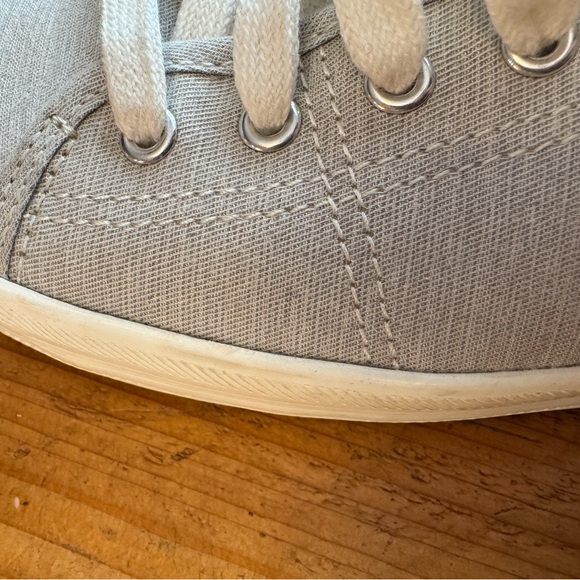 Keds Light Gray Canvas Sneakers - Picture 8 of 12